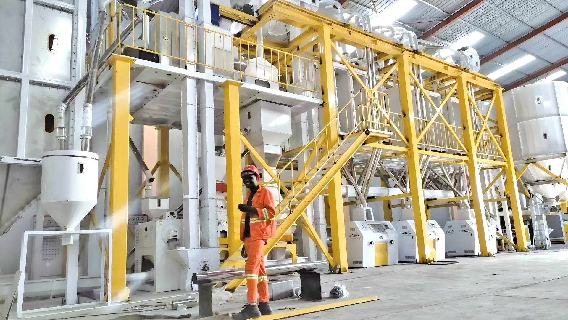 150-180TPD Maize Flour Mill Plant