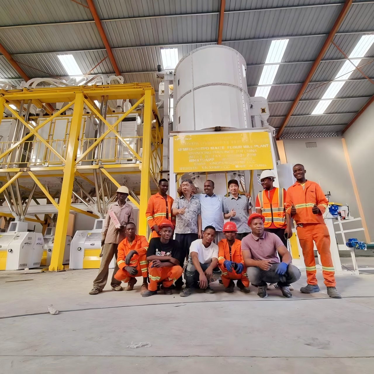 150-180TPD Maize Flour Mill Plant